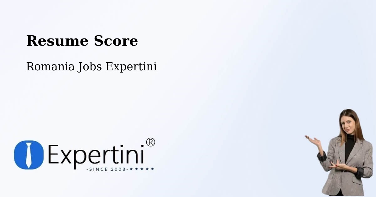 Resume Score & Job Description Match Tool – Ip - Romania Jobs Expertini