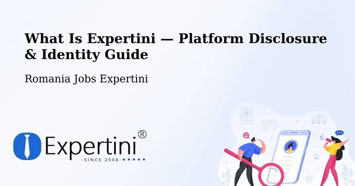 What Is Expertini — Platform Disclosure & Identity Guide – Ip